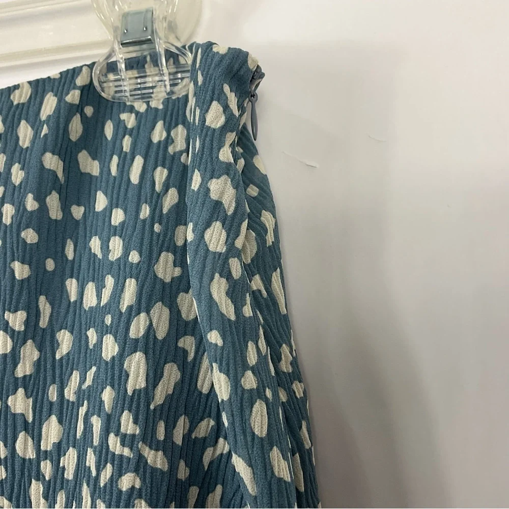 Le Lis Collection Spotted Animal Print Skirt Size Large